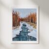 Riverwalk Fine Art Print