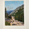 BC Coast mountain painting