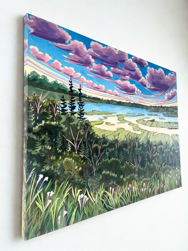 A Sense of Place - 36" x 48" original acrylic painting on gallery depth canvas