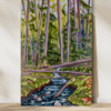 Fallen Trees, 24" x 36" original on gallery depth canvas