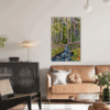 Fallen Trees, 24" x 36" original on gallery depth canvas