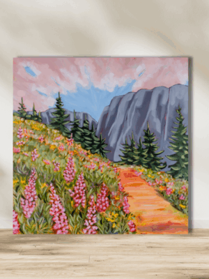 fireweed on Ptarmigan Cirque