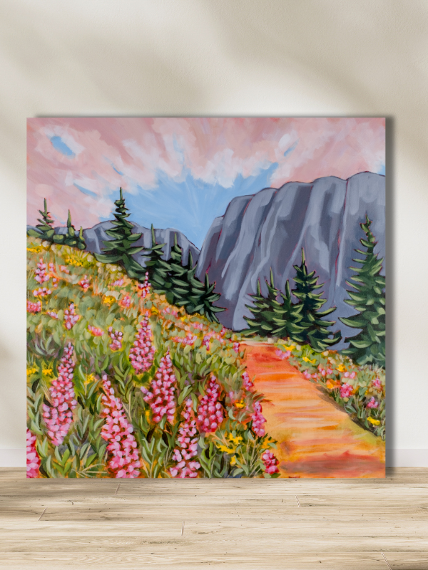 fireweed on Ptarmigan Cirque