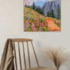 Fireweed 24" x 24" acrylic on gallery depth canvas