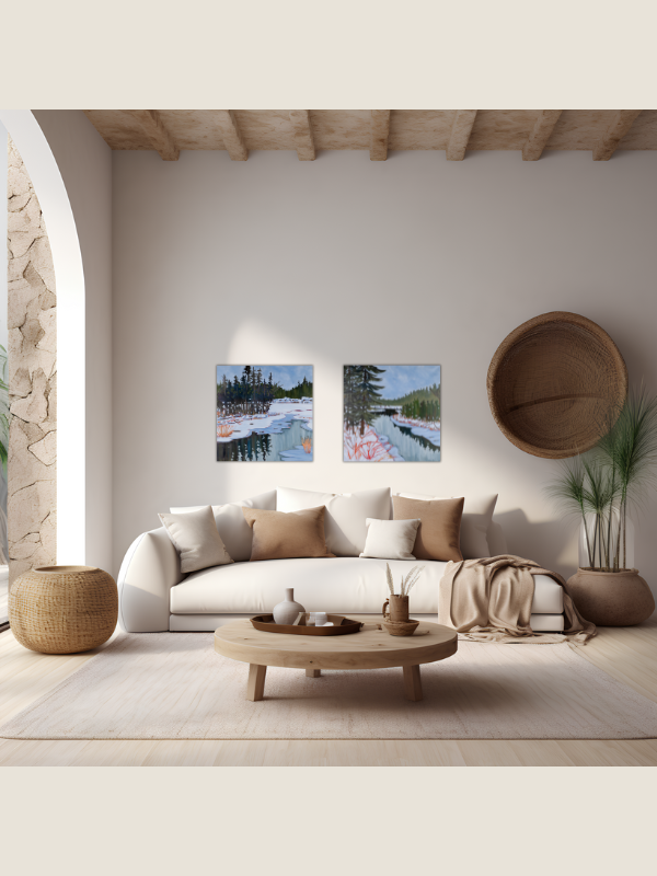 Missing You 24" x 24" acrylic on gallery depth canvas