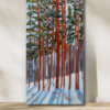 Shades of Stillness 15" x 30" original on gallery depth canvas