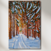Sweet Surprise 20" x 30" original on traditional depth canvas